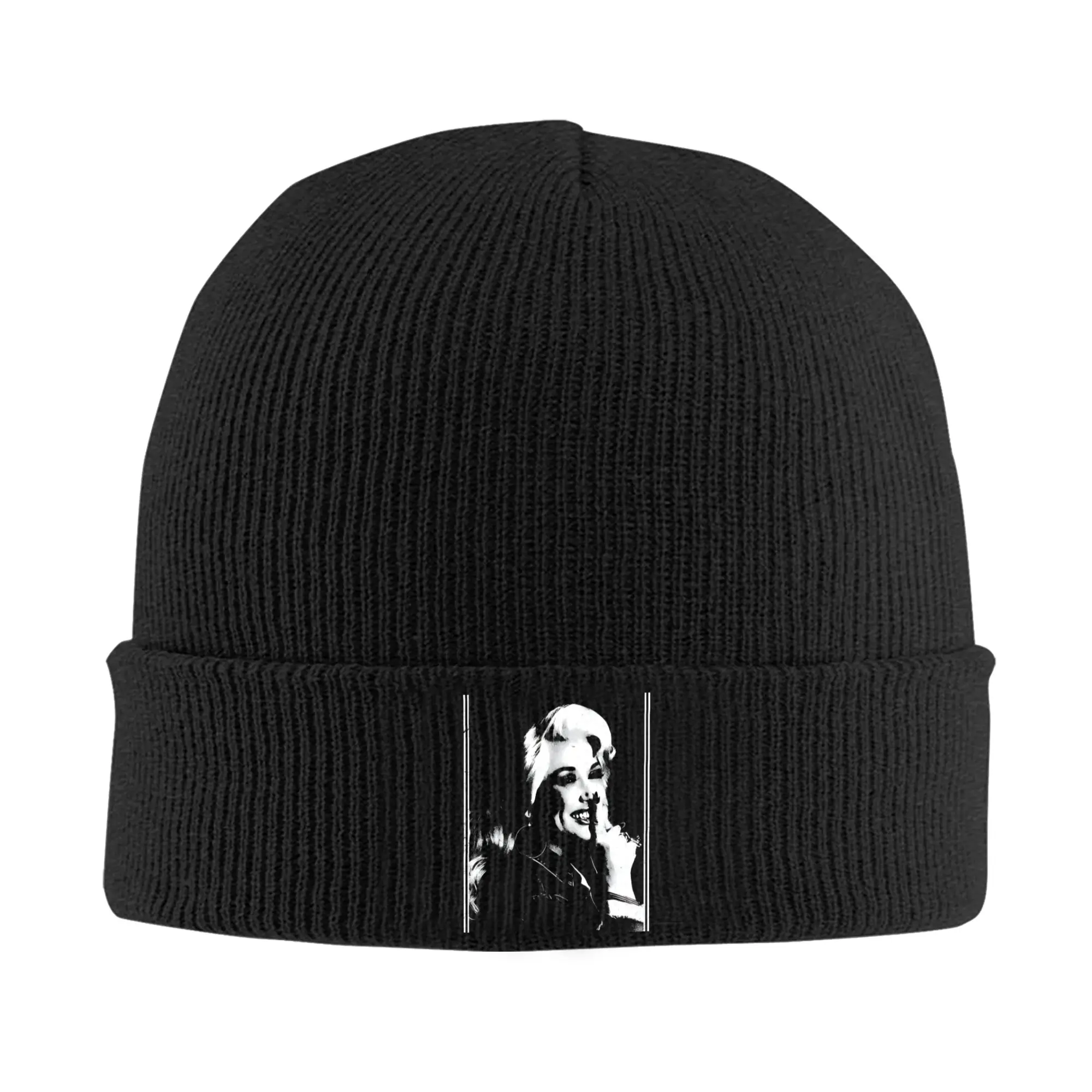 Dolly Parton Vintage Distressed Hats Autumn Winter Beanies Street  Caps Female Male Acrylic Bonnet