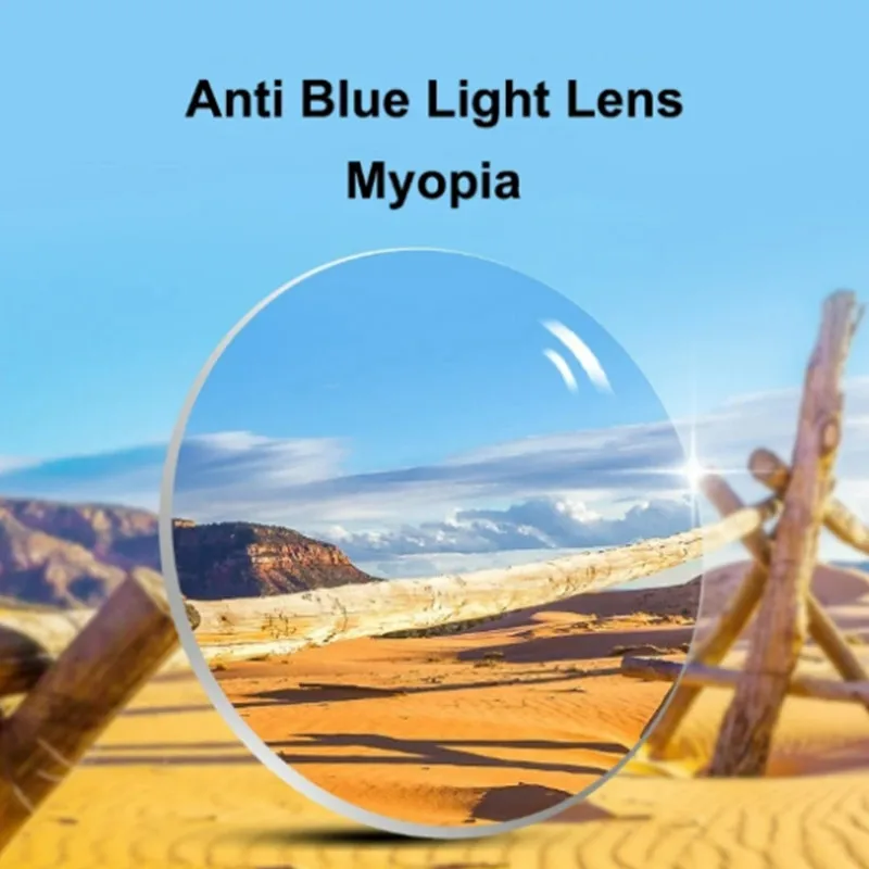 Brand 1.56 1.61 1.67 1.74 Anti Blue Ray CR-39 Resin Prescription Lenses Myopia And Hyperopia Optical Lenses