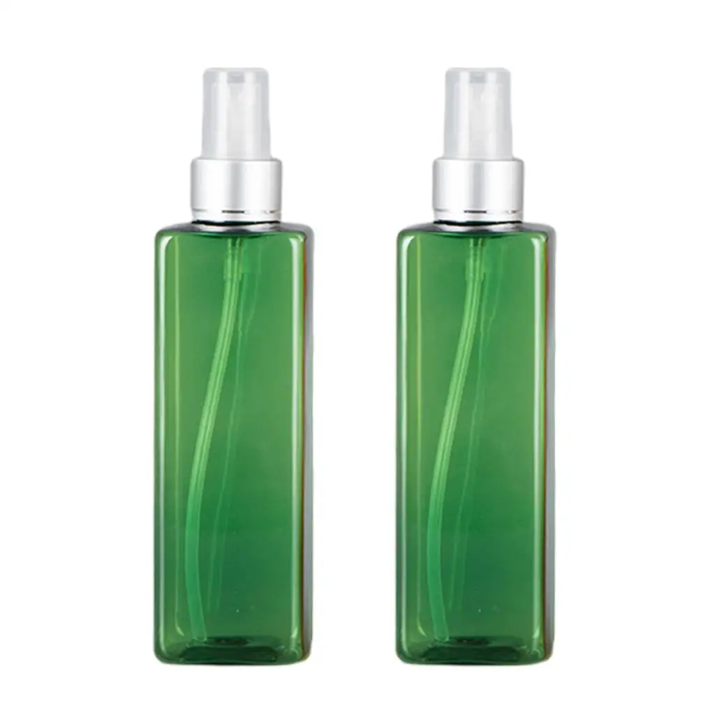 6x2x Travel Refillable Perfume Pump Spray Bottles Sprayer Dispenser 250ml Green