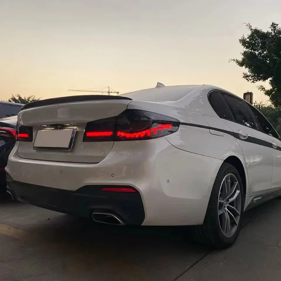 

LED Tail Lights For BMW G30 G38 M5 5 Series 520i 530 550 540 525i 2018 2019 2020 2021 2022 With Start Up Animation Brake Rear La