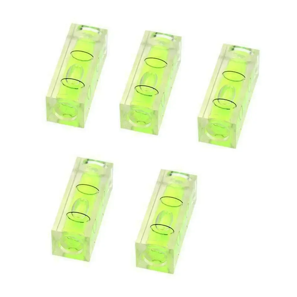 5/10pcs Square MiniLevel Measurement Instrument Bubble Small Leveller For Leveling Tubular 40*15*15mm Woodworking Tool