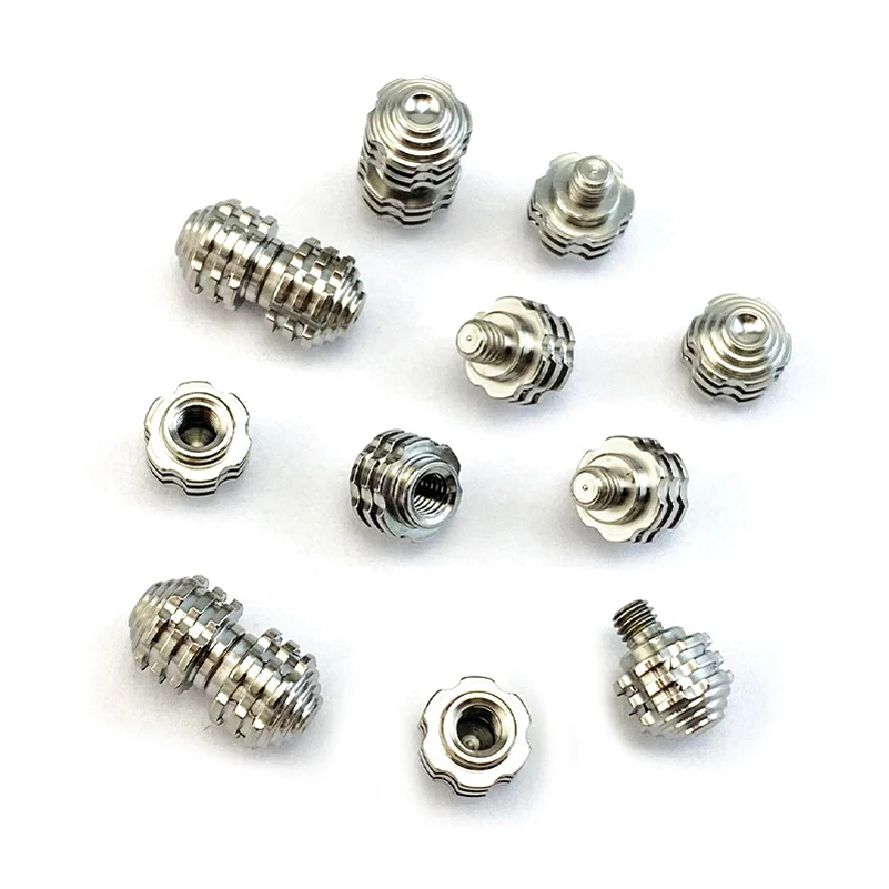 CNC 2 Colors Titanium Alloy Material Folding Knife Thumb Pushed Screw Button Rivet Nail Stud DIY Making Parts Accessories - Image 4
