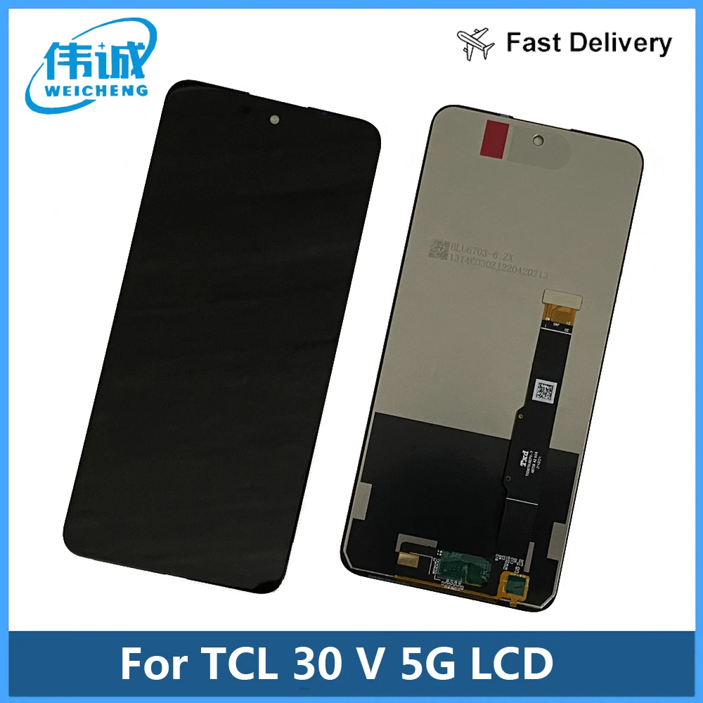 Digitizer tampilan LCD untuk TCL 30 SE 6165 TCL 30E 6127 305 306, LCD untuk TCL 30 V 5G 30 LE 30Z 30 XE lcd TCL 30 5G T776H 30 Plus