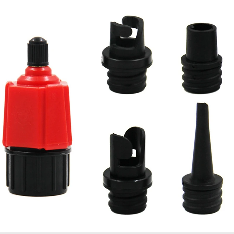 Manner Sup Paddle Air Nozzle Air Valve Rubber Boat Canoe Changeover Car Pump Adapter Multi Connector