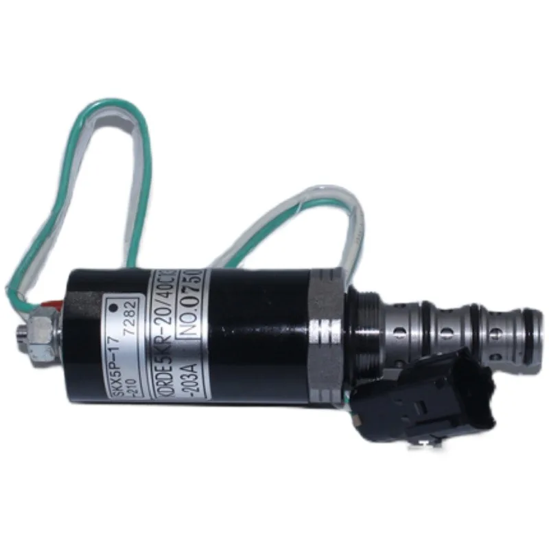 

For Kdrde5kr-20/40c13-203a Sumitomo Sh210a5 Case 210 Hydraulic Pump Flow Proportional Electromagnetic Valve Excavator Parts