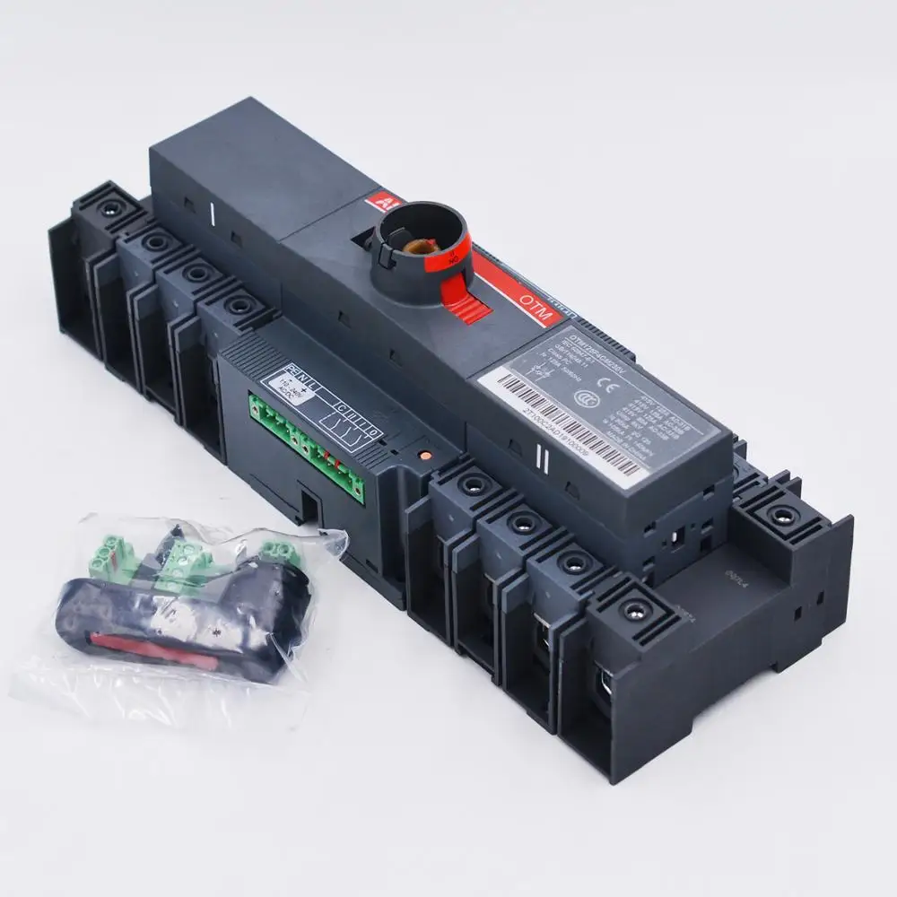 2021 Manual operated change-over switches  original new  PC-class dual power transfer switch  OTM125F4CM230V