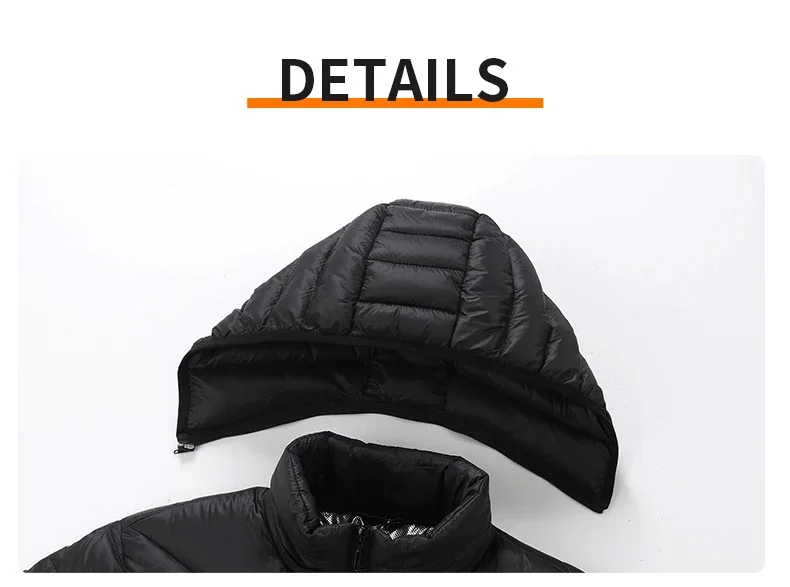 25-Zahlen-Heizjacke für Herren und Damen, Winter, USB, elektrische Heizung, Parka, intelligente Heizkleidung für den Winter, warme Baumwollkleidung im Freien – Detail 14