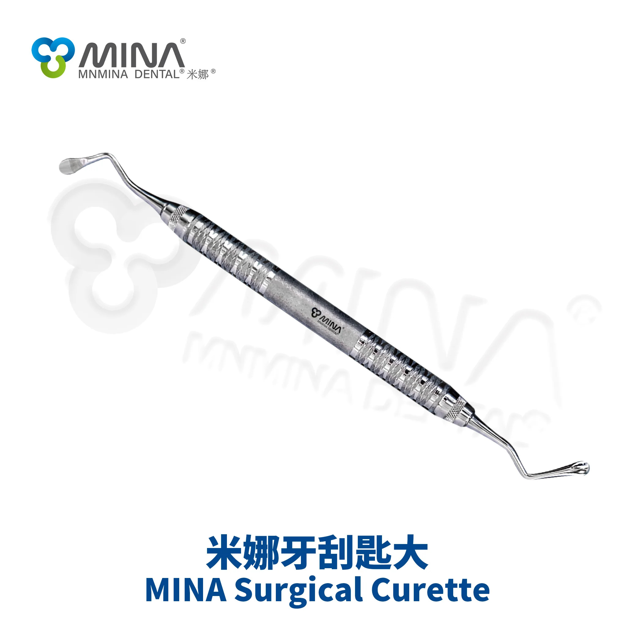 MINA Korean Import Manual Dental Stainless Steel Surgical Curette