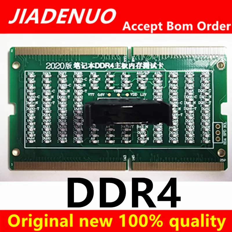 Analisador de diagnóstico cartão de teste sdram SO-DIMM pino para fora notebook led testador cartão slot memória ddr2 ddr3 ddr4 ddr5