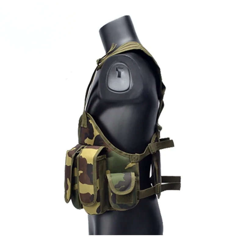 Multifunctional external protective training vest Camouflage combat vest