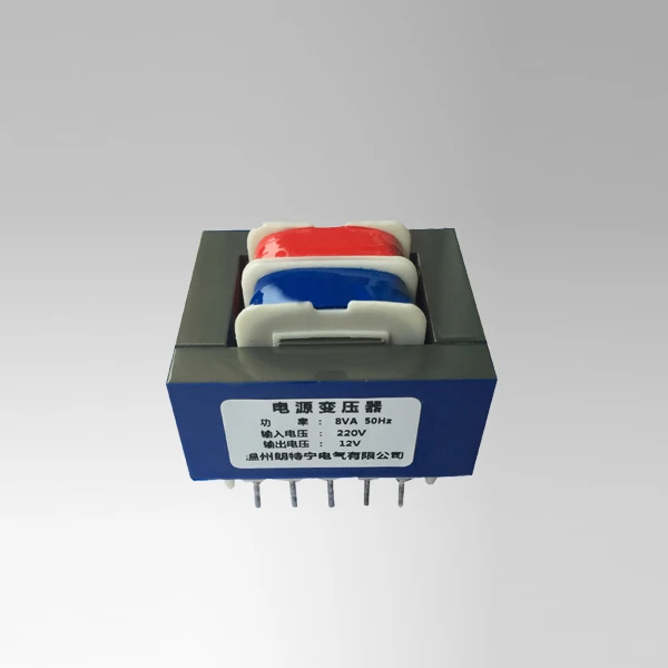 

EI 48*20 8W 8VA AC 220V To AC 6V 9V 12V 15V 24V 4+5 Pins 9P 7mm 14mm Pitch Plug In PCB Board Open Frame Core Power Transformer