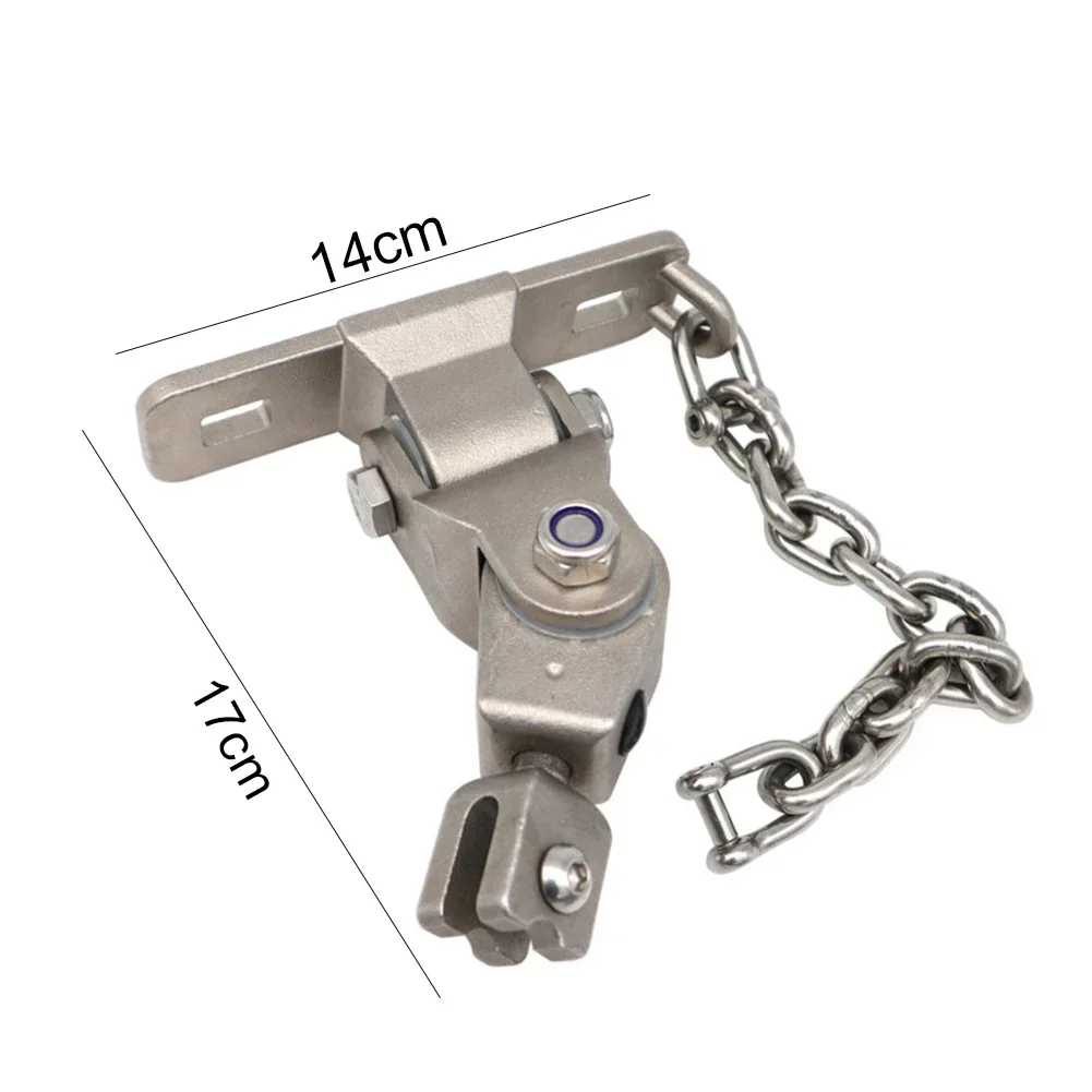 304 Stainless Steel Swing Hook Heavy Load 360 Degree Rotating Hanging Hook for Garden Porch Patio and Hammocks