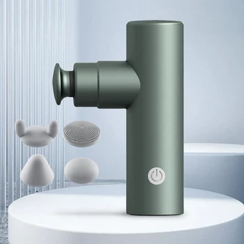 Pistola per massaggio Mini corpo Fitness professionale Pistola muscolare elettrica Massaggiatore a vibrazione profonda per il rilassamento del massaggio sportivo fitness