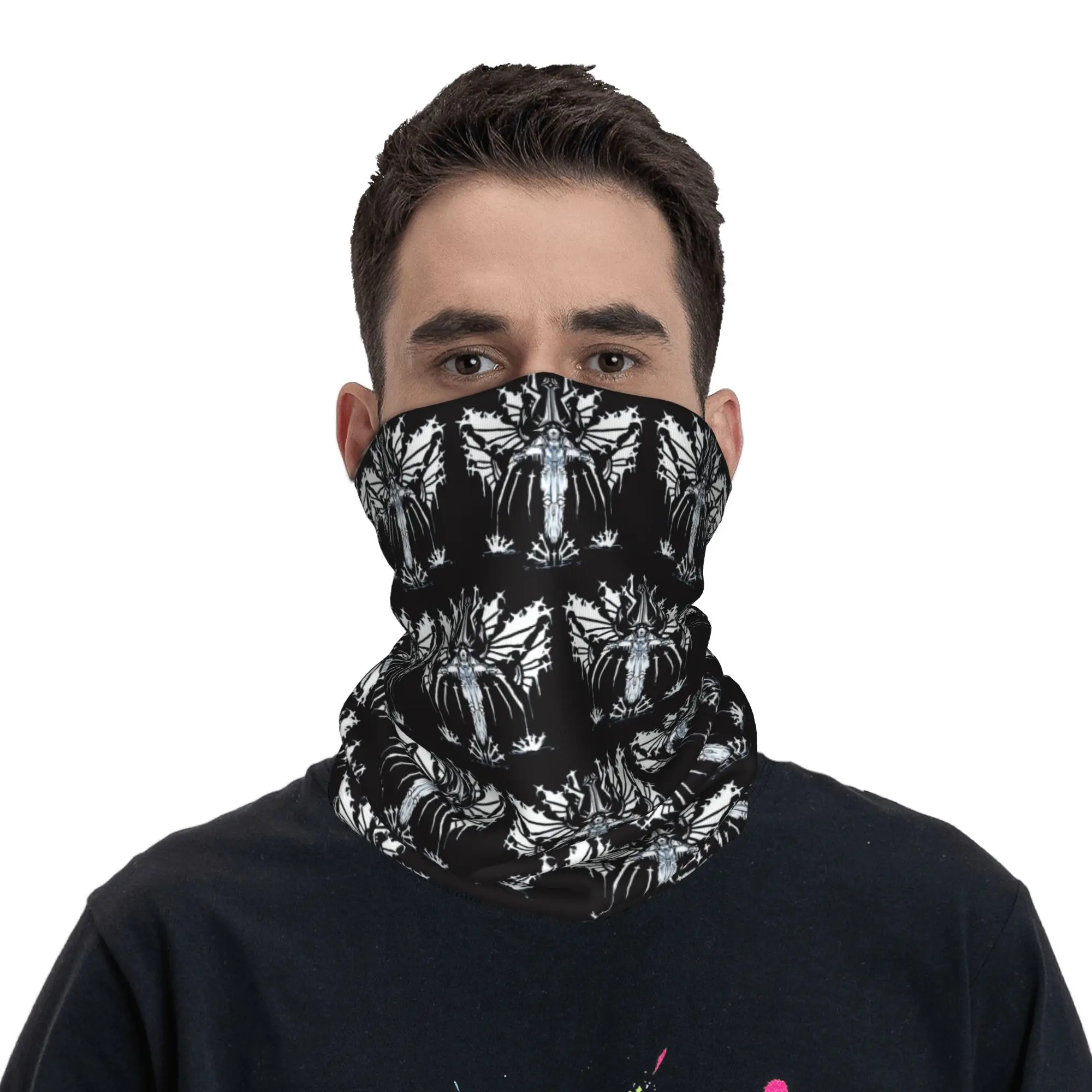 

ultrakill game Bandana Neck Cover Printed Face Scarf Multifunction Balaclava Riding Unisex Adult Breathable