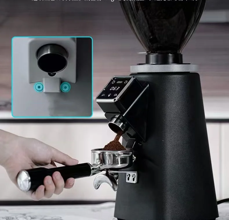 2025 New Smart Coffee Bean Grinder 220V Commercial Coffee Grinder Machine Professional New Coffee Bean Mill