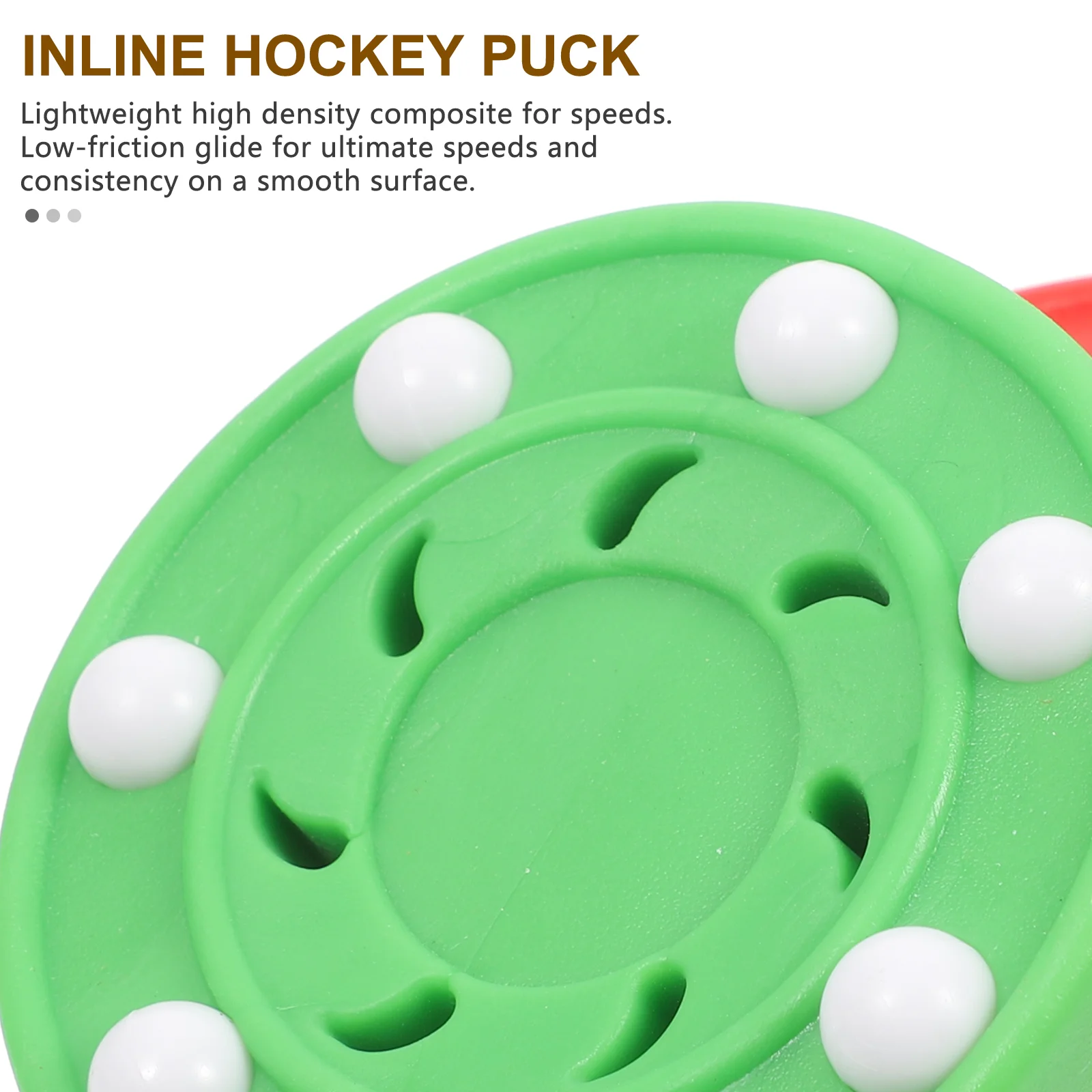 2 uds. Vitrina de disco de Hockey para practicar en línea, juego de Pp para adultos y niños