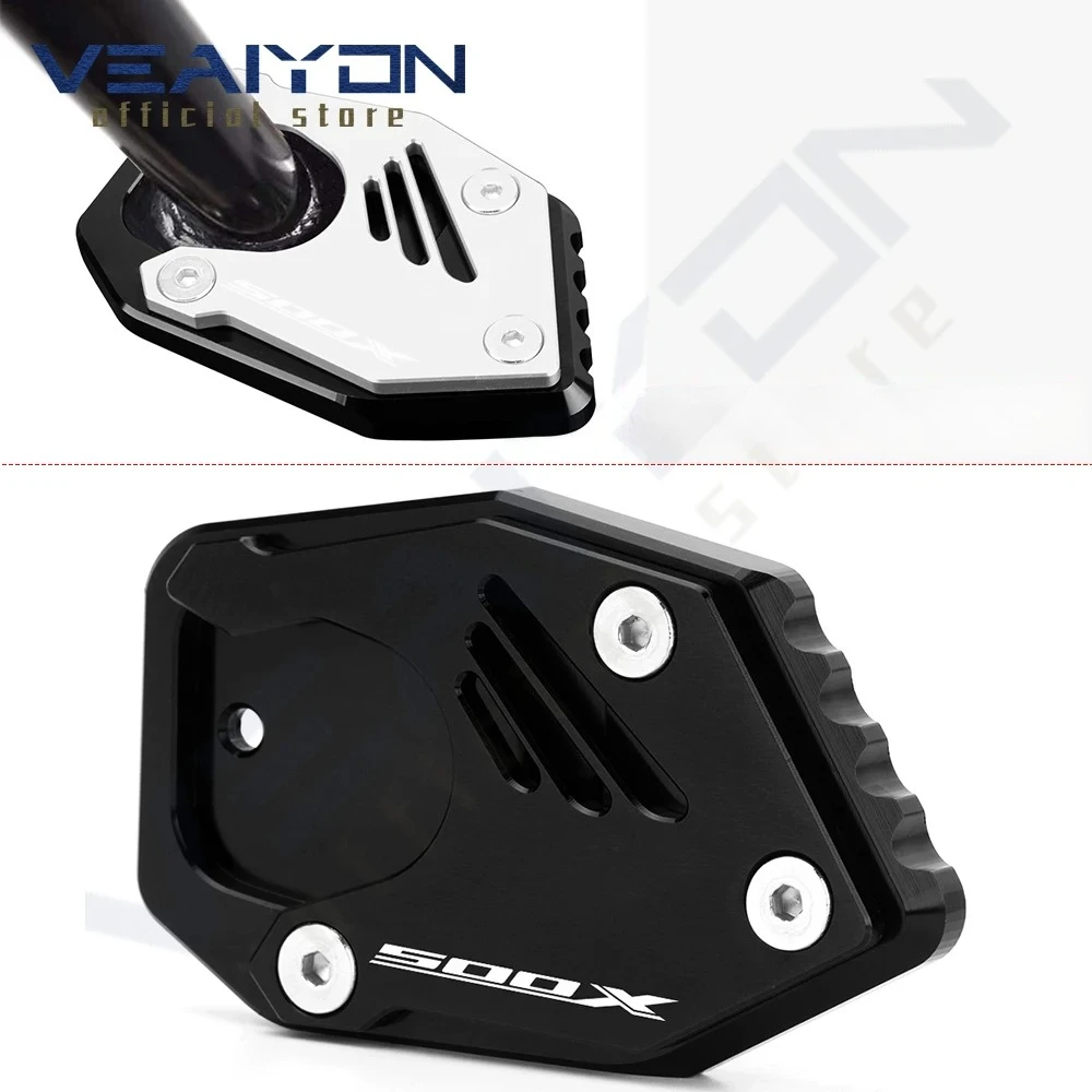 Side Stand Extension Pad Kickstand Support Plate Enlarge For CB500X CB 500X CB500 X Motorcycle Accessories 2013 - 2021 2022 2023