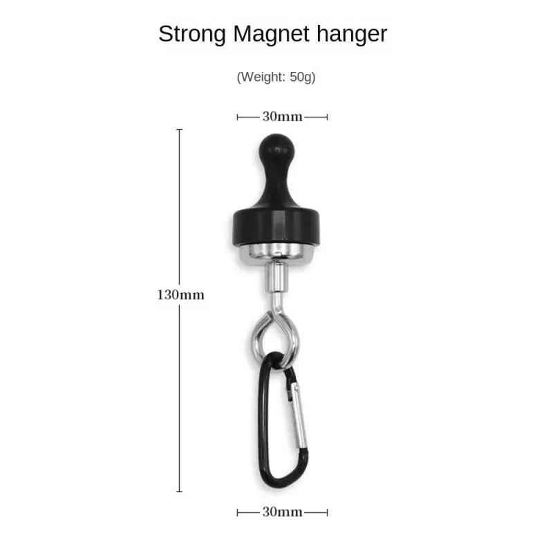 Camping Magnetic Hook Strong Suction Separable Multifunctional Outdoor Tent Canopy Carabiner Magnet Hanger Camping Accessories