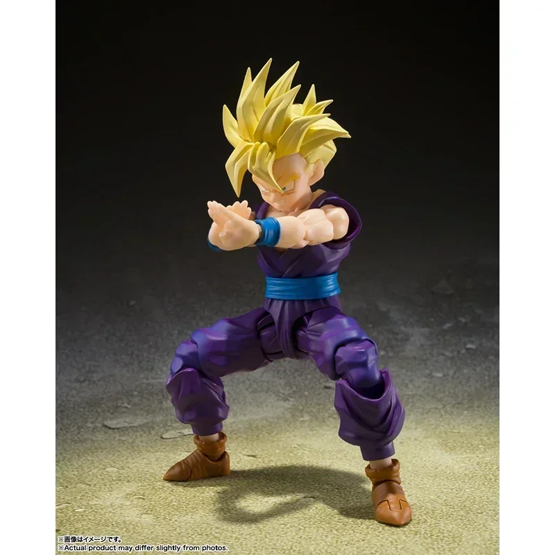 

Оригинальная аниме-фигурка Bandai Dragon Ball S.H.Figuarts Super Saiyan Son Gohan The Fighter Who Surpassed Goku, модель игрушки на складе