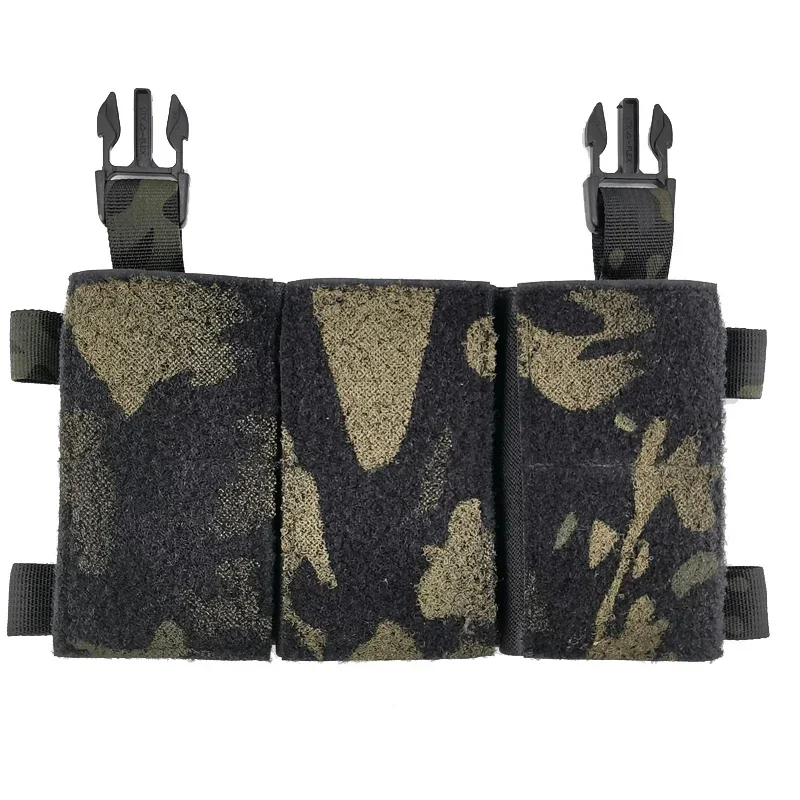 

Tactical LV119 Magazine Pouch Replace Insert Plate Mag Pouch FSCK AVS Vest for Sub Holster 5.56/7.62 Triple Magazine Holder