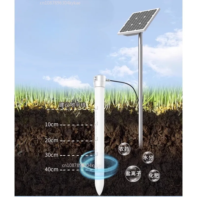 Soil Moisture Detector 4G Integrated Temperature and Humidity Conductivity Multi-layer Monitor Sensor