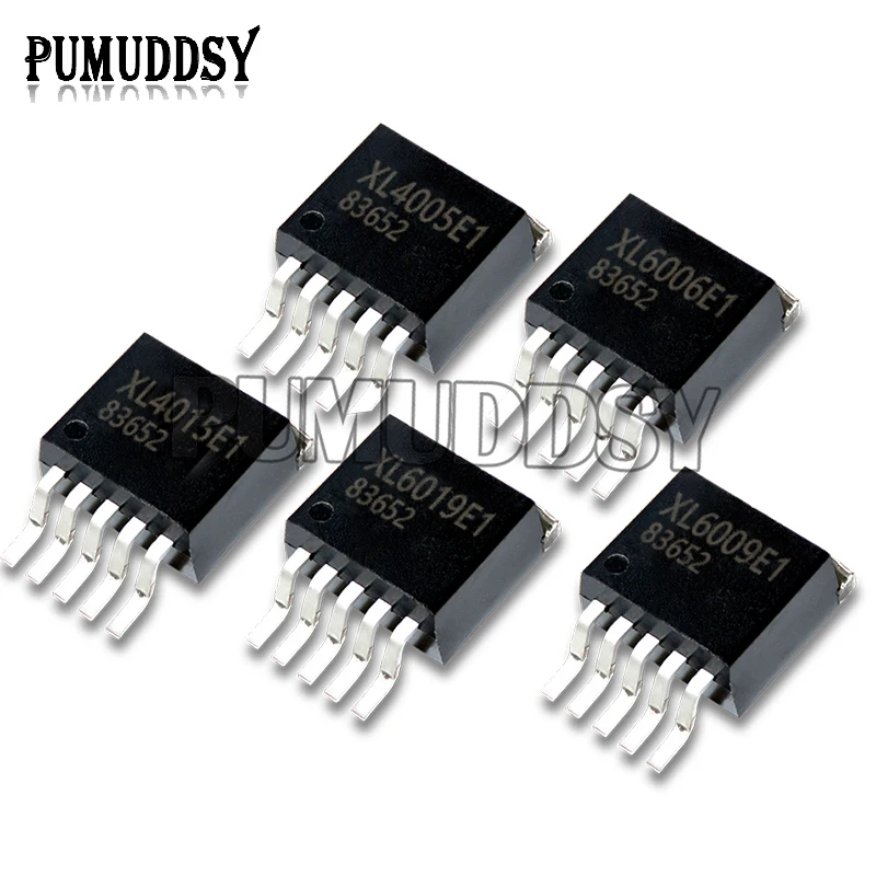 5 unids/lote XL4015E1 HS4015E1 TO263-5 XL4015 TO-263 XL4005E1 XL4005 XL6006E1 XL6006 XL6009E1 XL6009 XL6019E1 XL6019