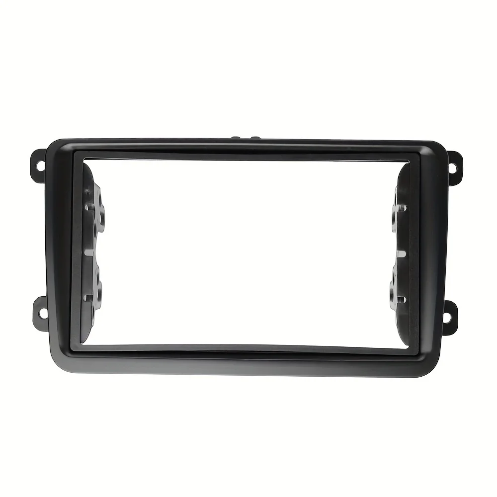 2 DIN Auto-Armaturenbrett-Einbaurahmen für VW, Skoda, Seat, kompatibel mit Caddy, Touran, Passat, Tiguan und mehr – Detail 4