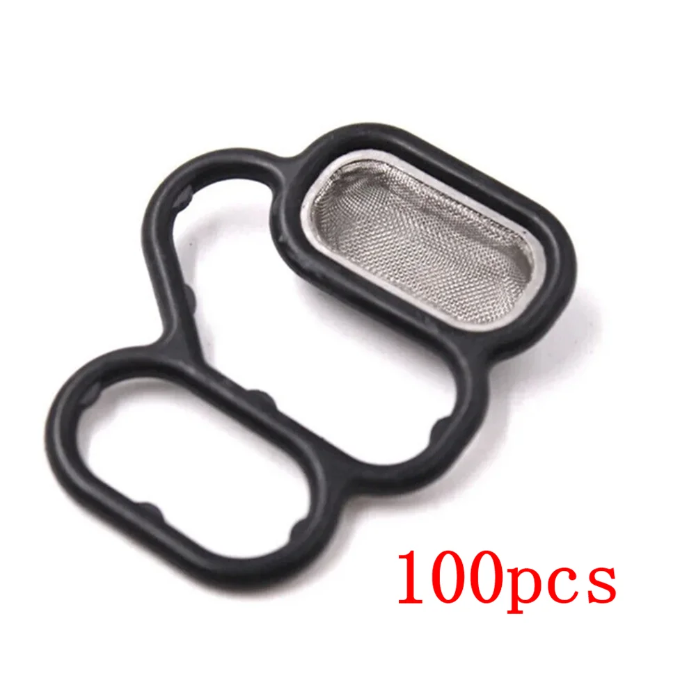 100PCS 15825-RB0-003 15825RB0003 Solenoid Gasket Variable Timing Solenoid Valve Filter Gasket for Honda CR-Z Fit City 09-14