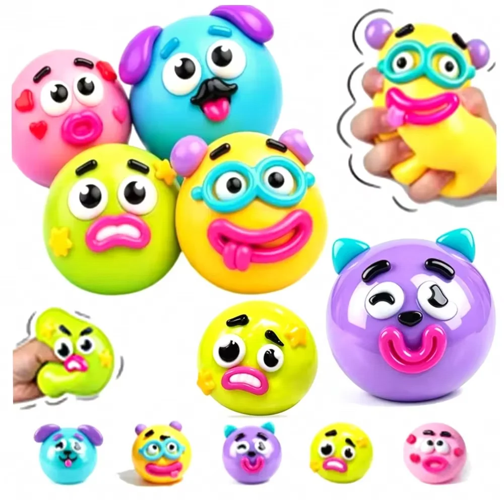 2026 NEW Smushers Squishy Curiosities Dog Face Swap Squishy Toy Soft Moldable Cute Slow Rise Squeeze Toy Adult Fun Gifts Toy