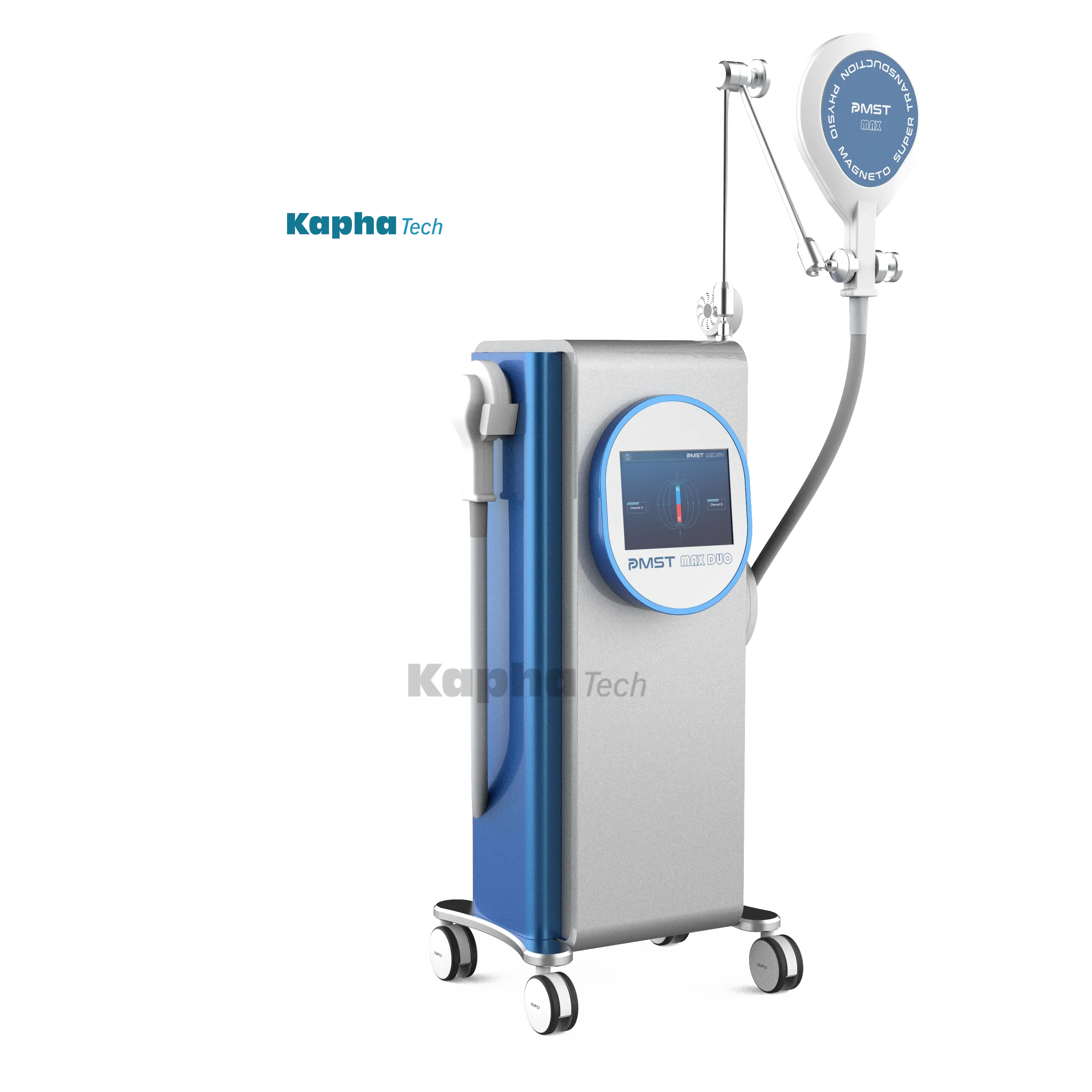 2025Newest Machines Emfieldpro Physio Magnetic Vertical Dual Channel Magneto Therapy 7 Three Applicators Option For Pain