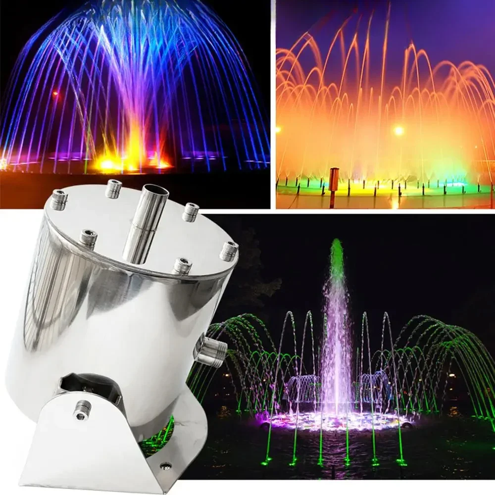 Laminar Laminar jet nozzle,Landscape pool fountain with Led Water pump,Water Jumping Jet Fountain Nozzle,Swimming pool fountain