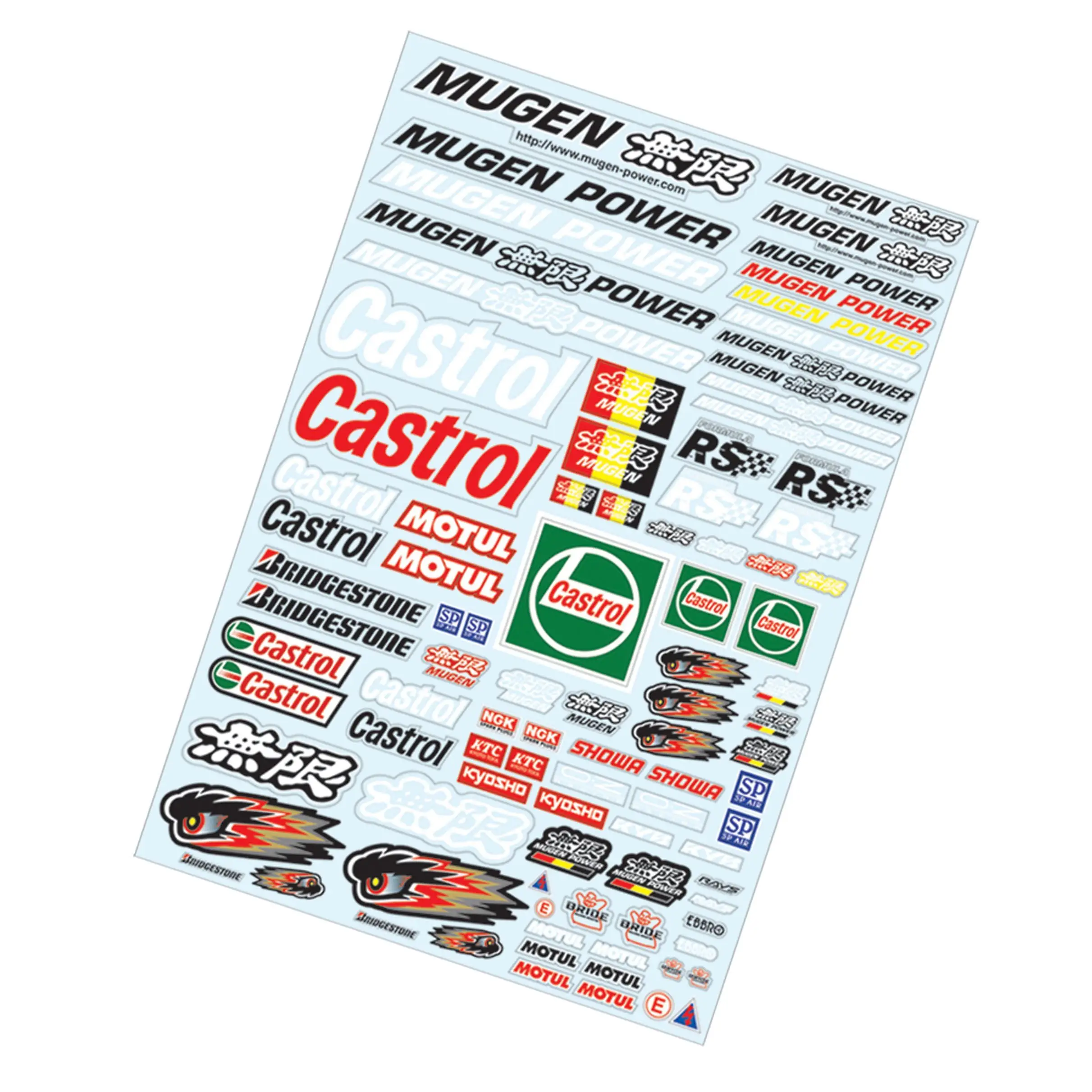 Pegatina A4 RC 1/10, carcasa de carrocería ya cortada para RC Drift Touring Truck Monster GT Crawler Scale