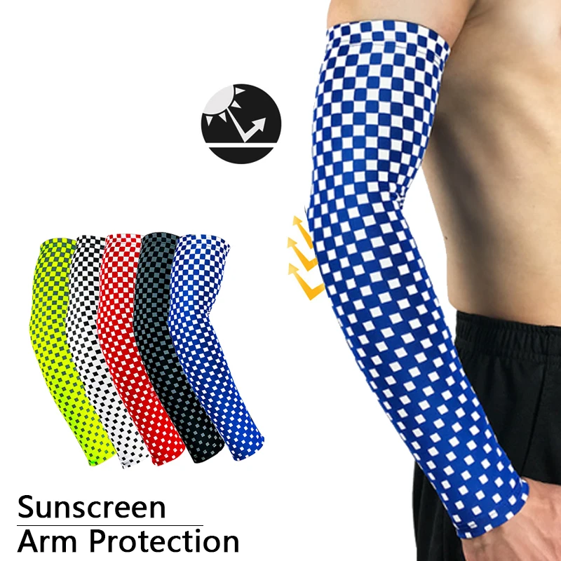 AliExpress AMMOTT 1Pcs Breathable Compression UV Protection Cooling Arm Sleeve for Cycling,Running,Golf,Driving,Basketball,Football,Outdoor