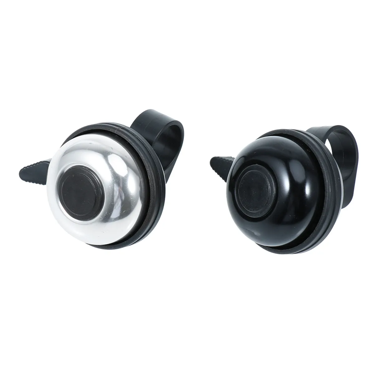 

2Pcs Aluminum Bike Bells Loud Rotated Collision Ring Horn for Folding Mountain Bikes Handlebar Alarm Warning