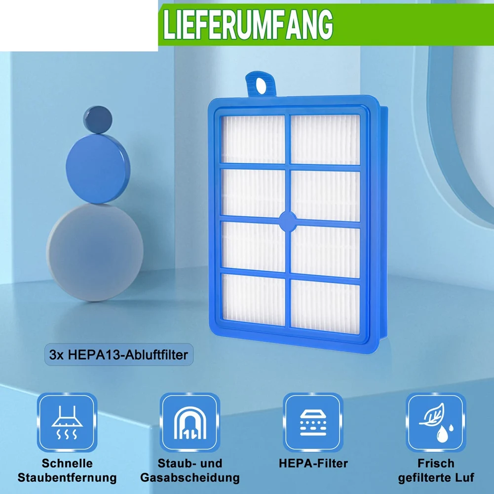 Vervangende Onderdelen Hepa Filter Compatibel Voor Philips Fc8038/01 Fc9088 Fc9084 Stofzuigeraccessoires