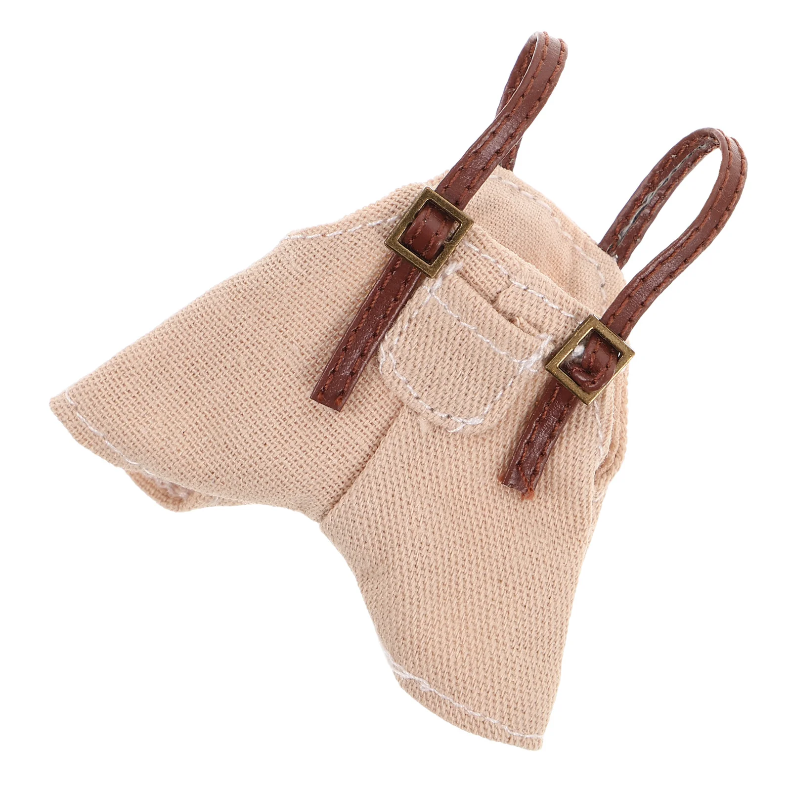 

Dress Clothes Beige Mini Casual Dollwear Outfit Denim Overall Casual Dollwear Outfit For Kids Girls Accessories