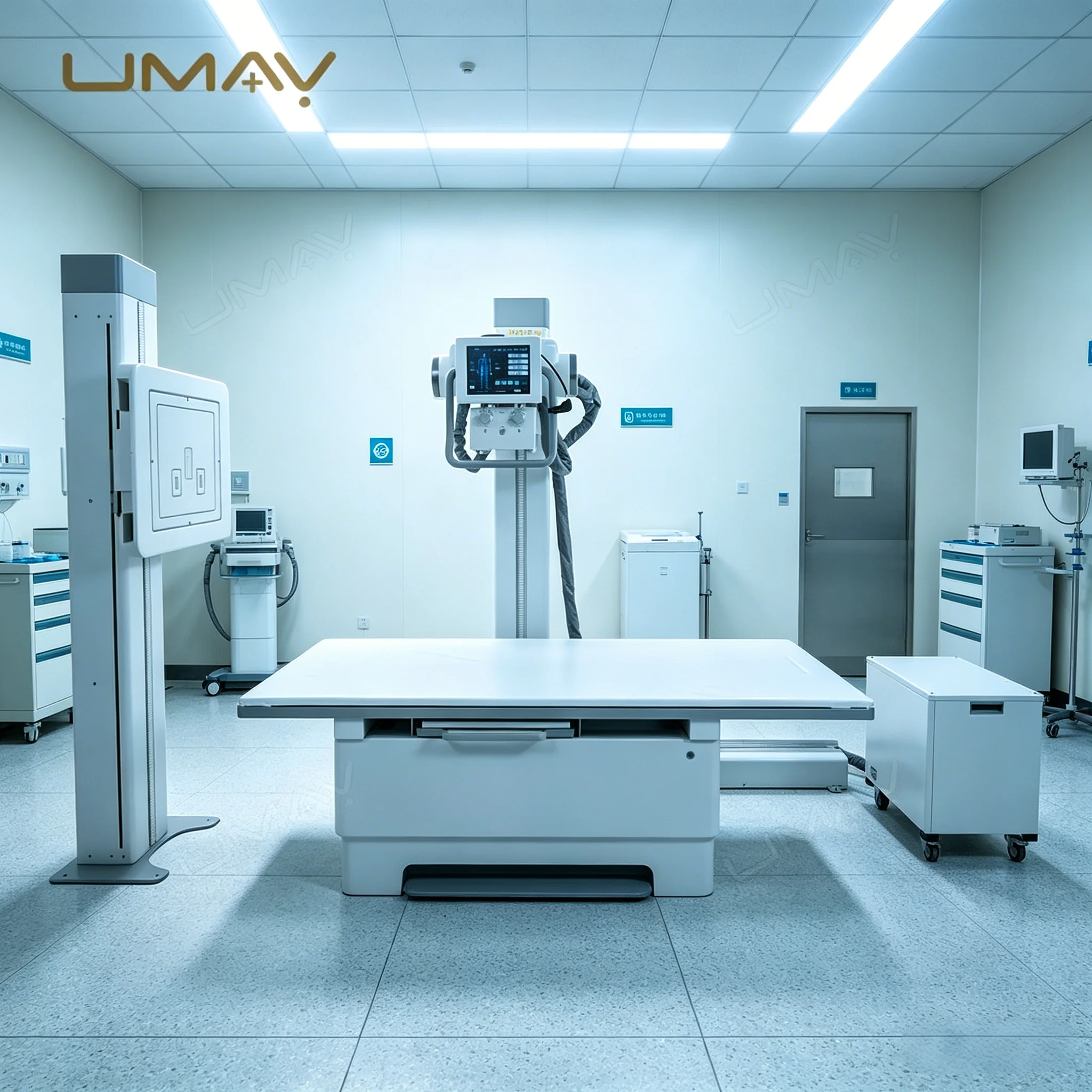 UMY MEDICAL 32KW High Frequency Horizontal DR X Ray Machine Bedside Digital Radiography Human Body Medical Imaging Manual
