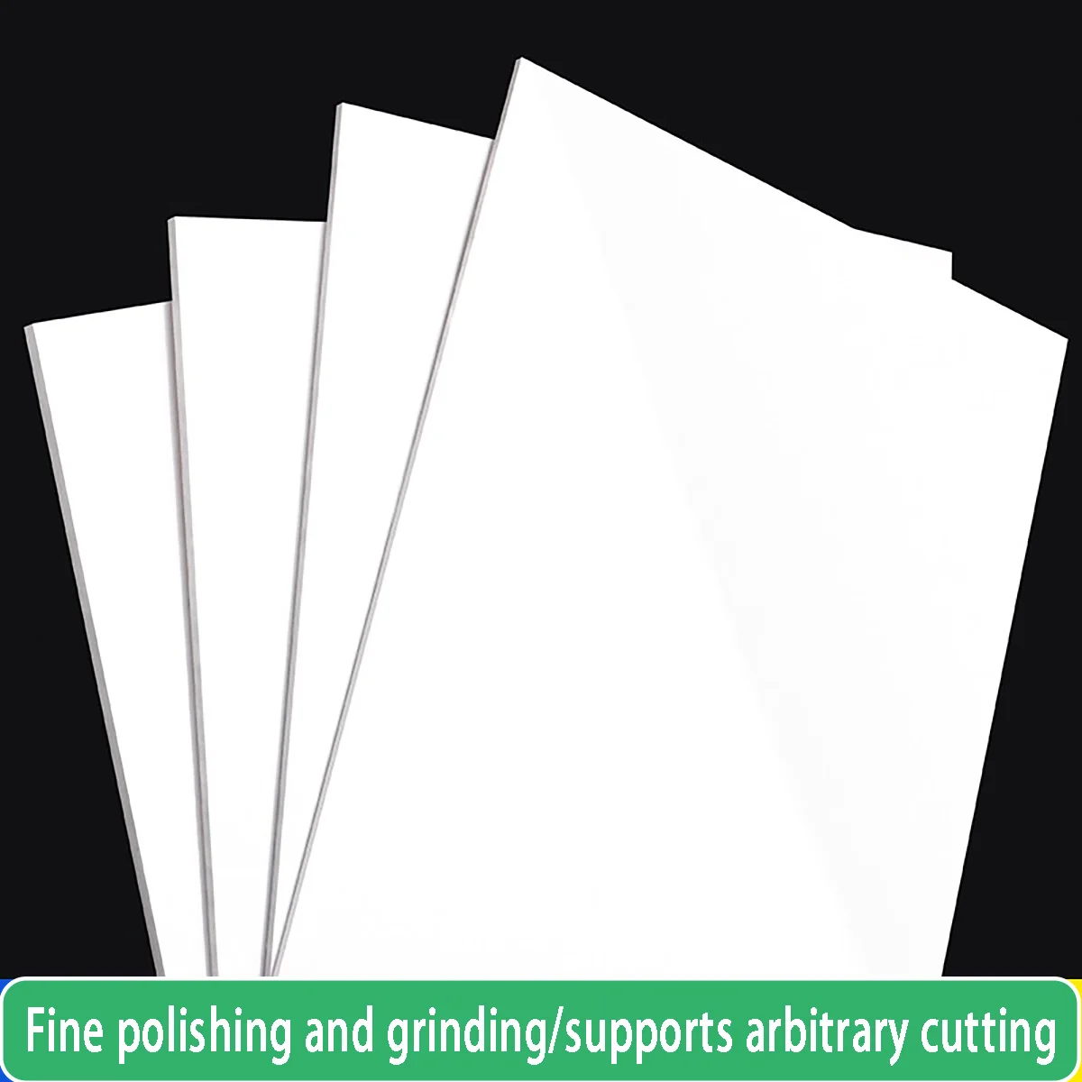 THK=2/3/4/5mm Milky White Acrylic Sheet - Opaque Plexiglass Panel Reflective Backdrop Partition Custom Processing