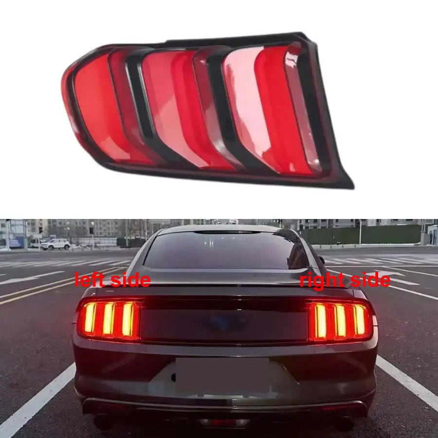 

For Ford Mustang ( US Version ) 2015 2016 2017 Rear Tail Lamp Cover Brake Lights Shell Replace The Original Lampshade