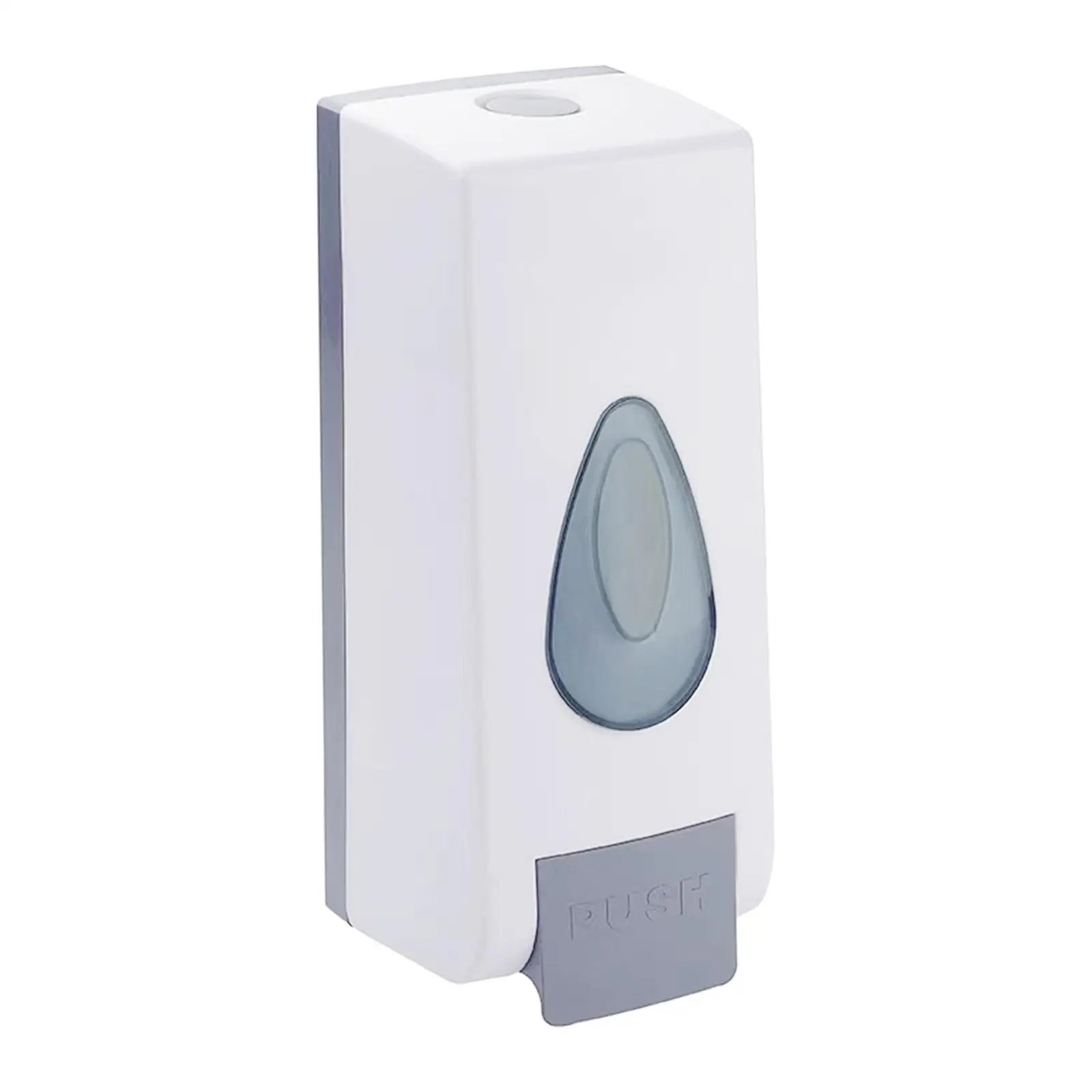 ABS Plastic Wall Soap Dispenser 600ml Manual Hand Wash Holder for Home Kitchen Bathroom Hotel Restaurant Applications