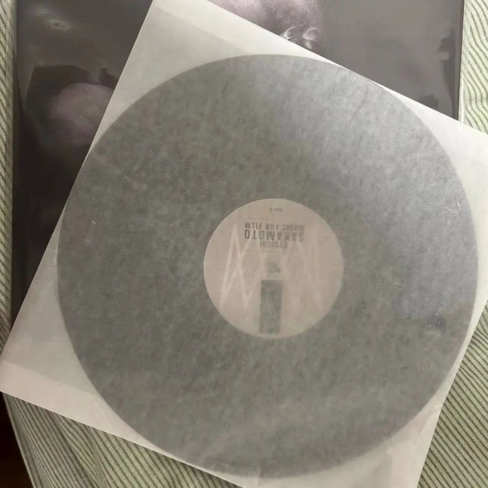 New 12 Inch Vinyl Records Sleeve White Resealable Inner Record Sleeves LP Vinyl Record Cover