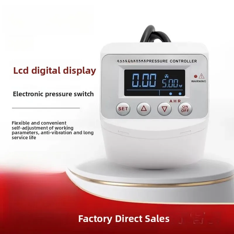 Intelligent digital pressure switch adjustable electronic vacuum pump air compressor controller