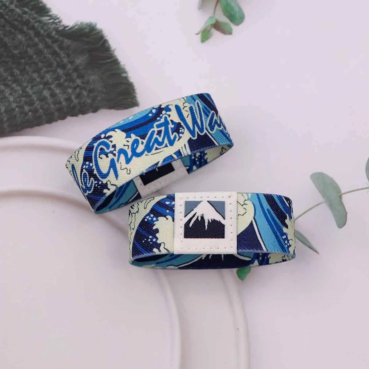 Japanische Kunst Welle Armband Für Frauen Männer Elastische Sport Armband Mode Armreifen Schmuck Zubehör Urlaub Geschenke – Detail 8