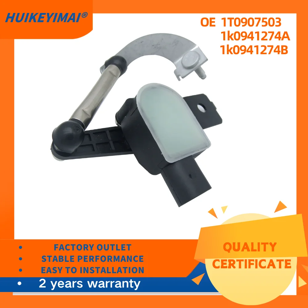 1T 0907503   1k 0941274 Un 1k 0941274 B Sensor de nivel de suspensión de altura delantera izquierda derecha de 4 pines para Audi A6 C6 S6 RS6