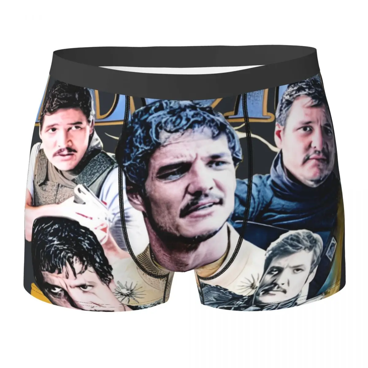 

Pedro Pascal Ретро Bootleg Ретро Bootleg Нижнее белье Чехол Горячий багажник Шорты с принтом Трусы Классические мужские трусы большого размера