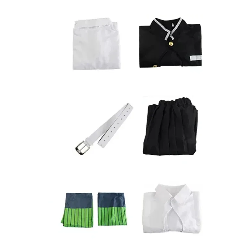 2025 aaa Anime Kanroji Mitsuri Cosplay Costume Dress Skirt Halloween Christmas Party Full Sets