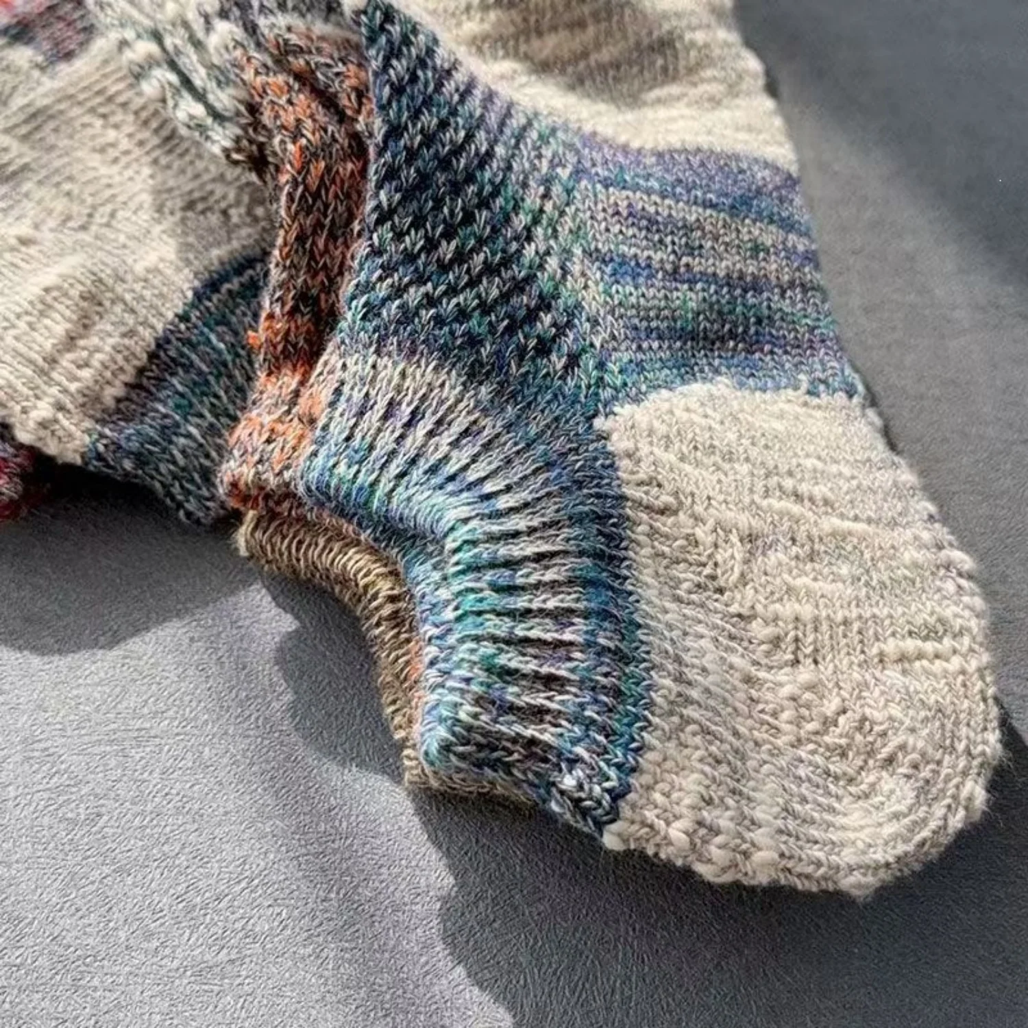 メンズ ヴィンテージ スラブヤーン アンクルソックス レトロ - Ankle Sock Low Cut のレビューと価格