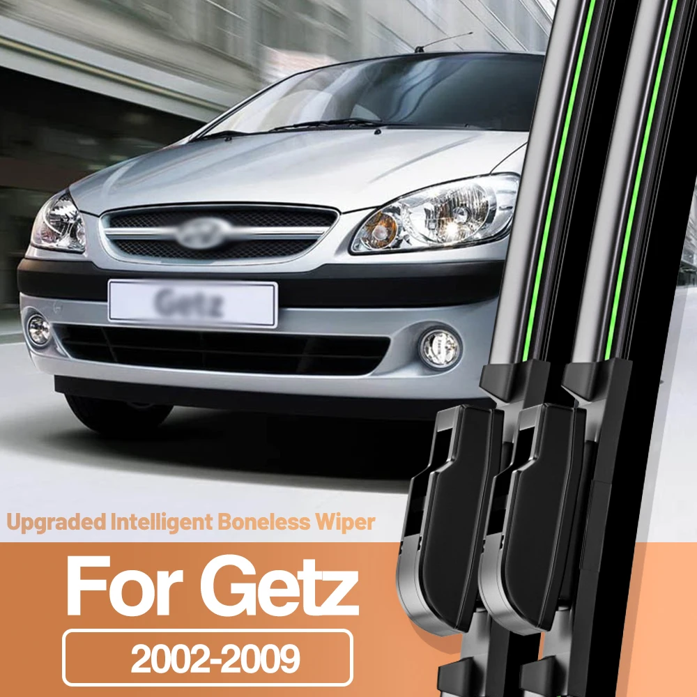 

2pcs For Hyundai Getz 2002-2009 Front Windshield Wiper Blades Windscreen Window Accessories 2003 2004 2005 2006 2007 2008