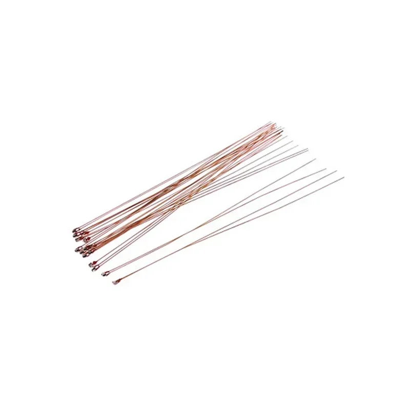 100pcs Temperature Sensor MF51  100k 50K 10K B 3950 3435 Heat-resistant Glass Encapsulated  1% 60mm NTC Thermistor