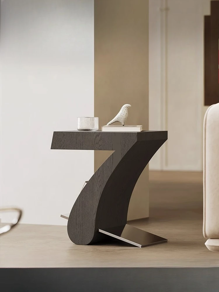 

Modern minimalist design creative, sofa side few high-end artistic living room home small coffee table